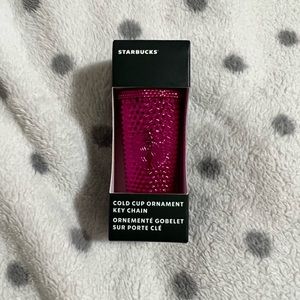Starbucks cold cup keychain
